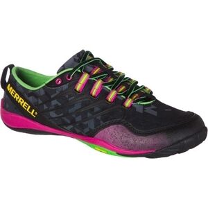 Merrell Vibram Trail Glove Sole Runners Athletic Shoes 7.5 Black & Pink